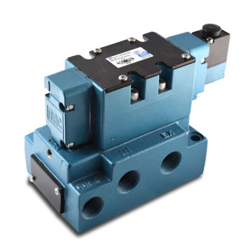 Большие четырехлинейные клапаны MAC. Серия 6600