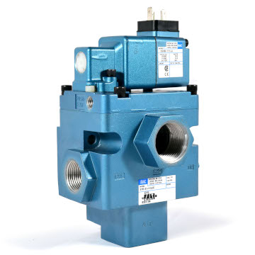 Большие трехлинейные клапаны MAC. Серия 57