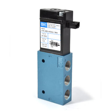 Малые четырехлинейные клапаны MAC. Серия 47