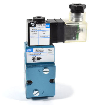 Малые четырехлинейные клапаны MAC. Серия 700