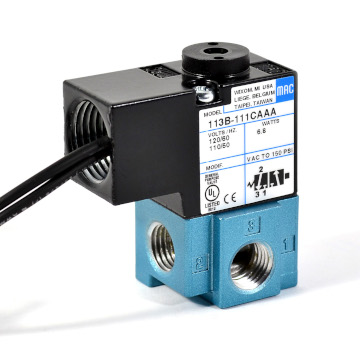 Малые трехлинейные клапаны MAC. Серия 100