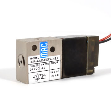 Малые трехлинейные клапаны MAC. Серия 33